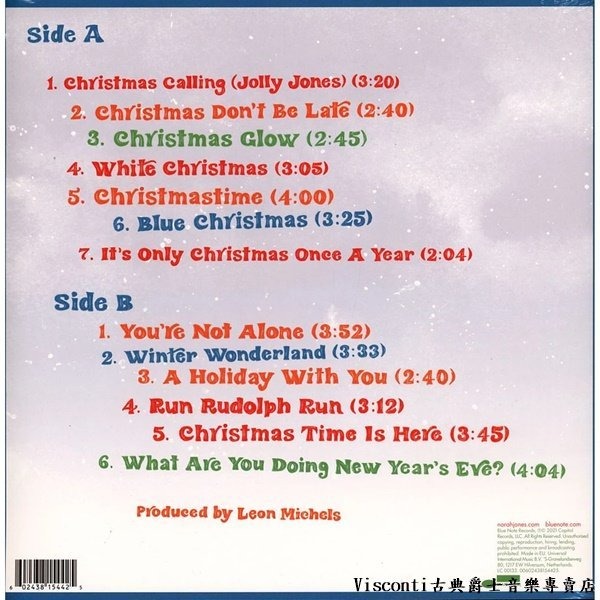 【Blue Note】Norah Jones:I Dream Of Christmas諾拉.瓊絲:耶誕夢境(黑膠唱片)-細節圖2