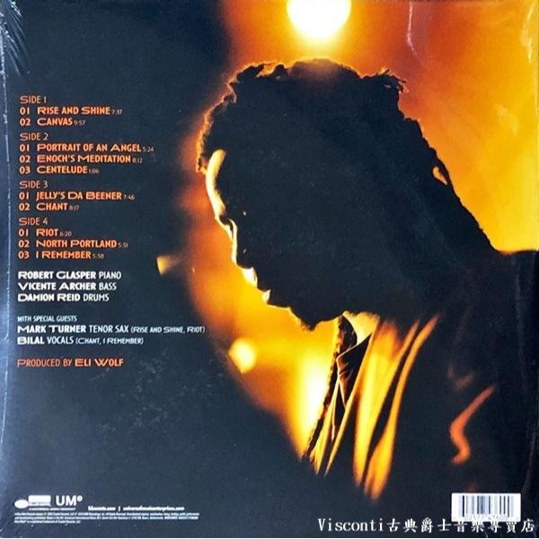 【Blue Note預購】Robert Glasper羅勃.葛拉斯:Canvas(二張黑膠唱片)-細節圖2