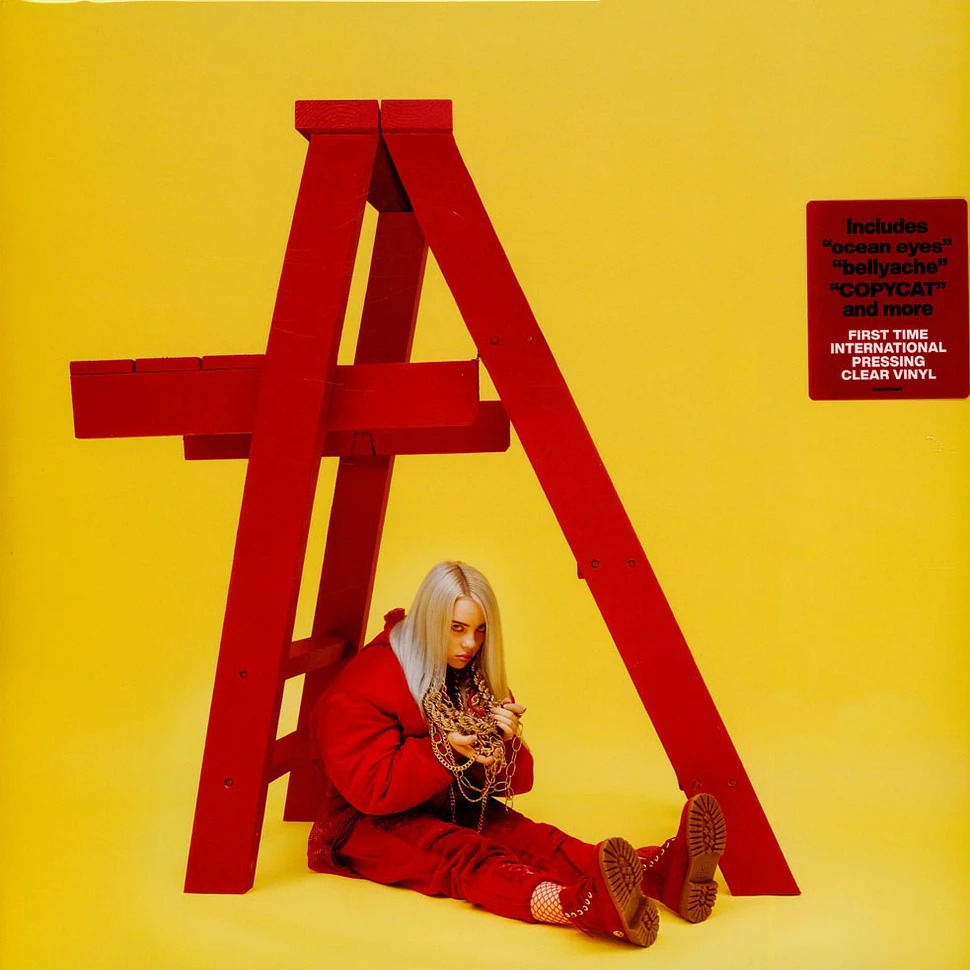 @【Interscope】Billie Eilish: Don＇t Smile At Me (水晶透明雙彩膠)-細節圖2