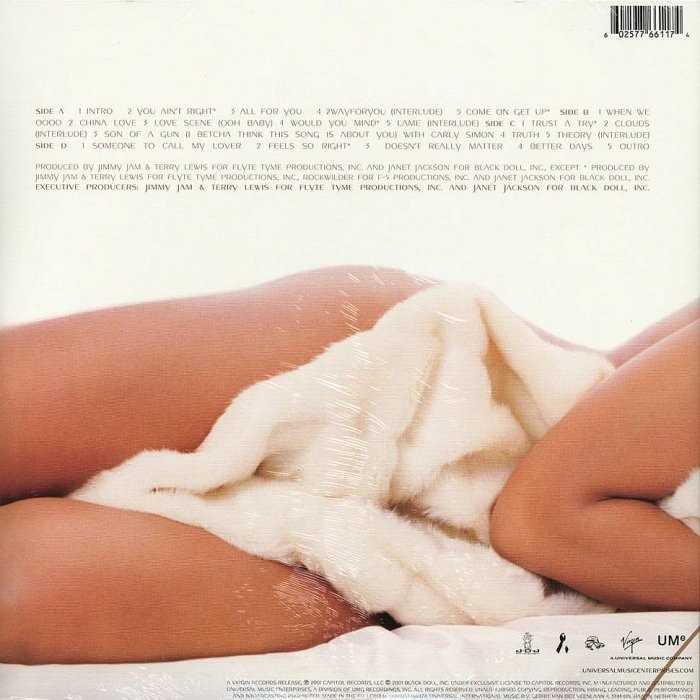 【Virgin】Janet Jackson: All For You (二張黑膠唱片)-細節圖2