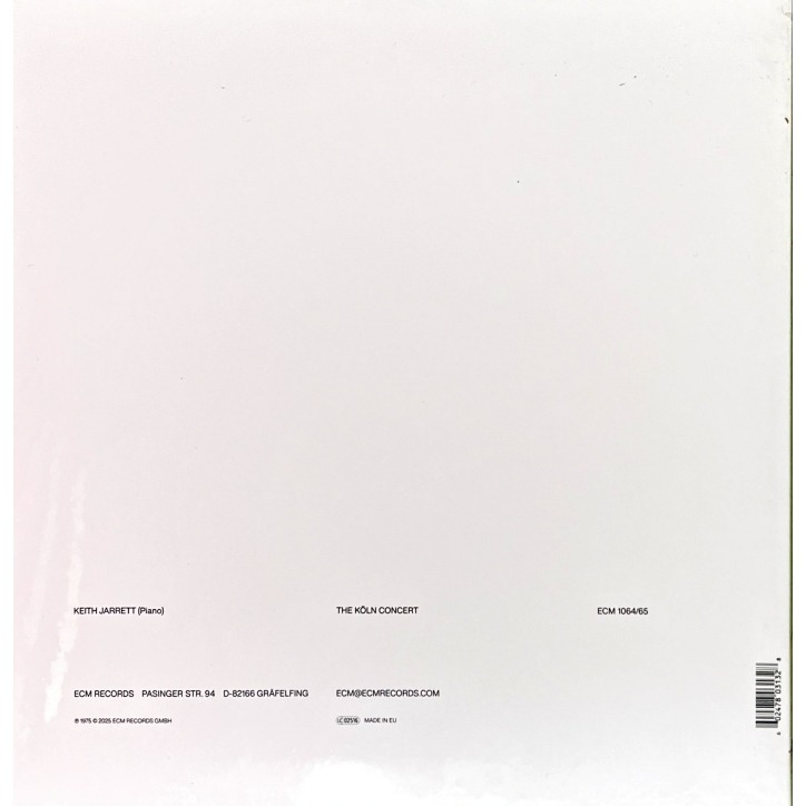 @【ECM】Keith Jarrett : The Köln Concert (五十週年限量紀念版雙黑膠)-細節圖2