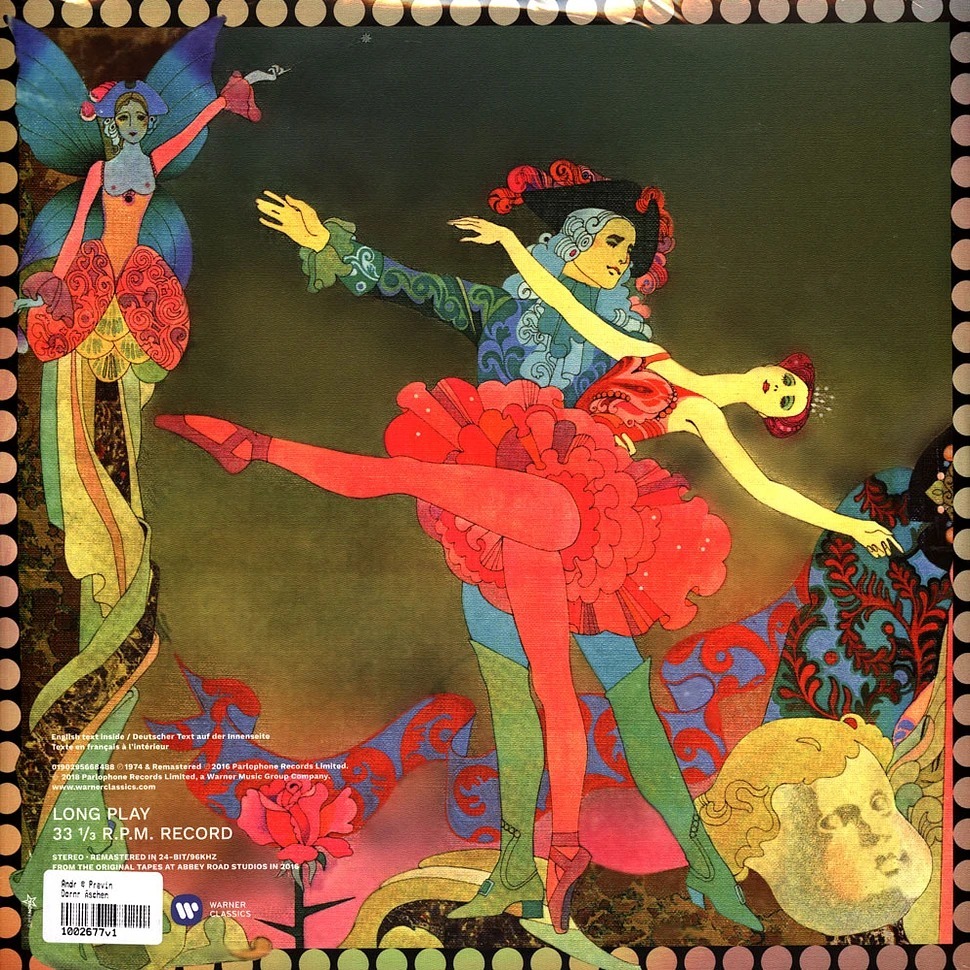 【Warner預購】柴可夫斯基:睡美人(Andre Previn普列文,倫敦交響樂團)(三張黑膠)-細節圖2