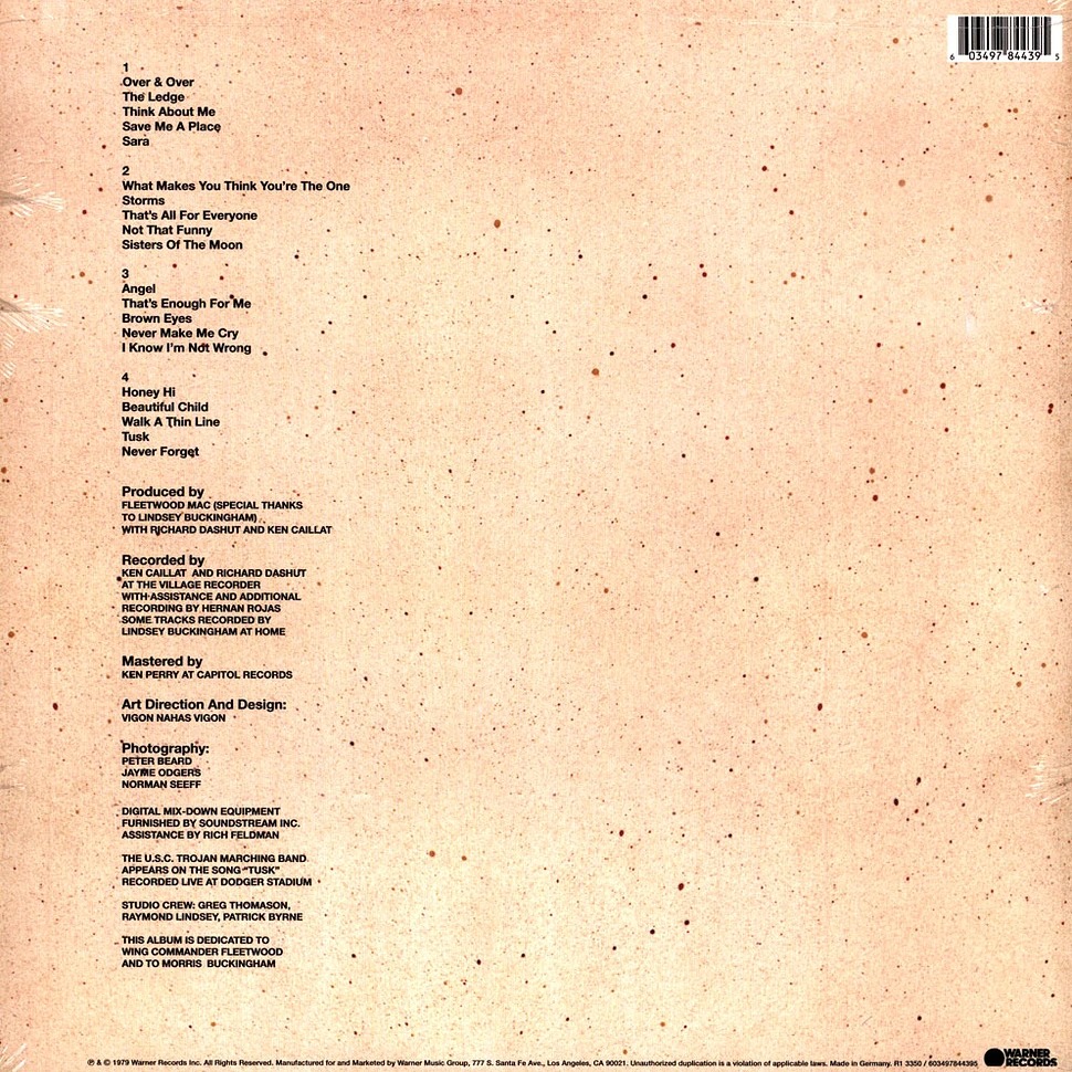 【Warner預購】Fleetwood Mac: Tusk (二張綠色彩膠)-細節圖3