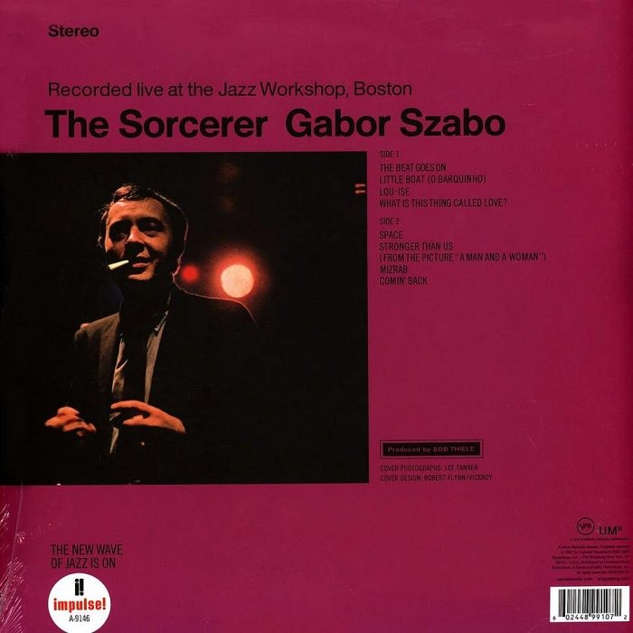 【Impulse!】Gabor Szabo: The Sorcerer (Verve By Request) 黑膠唱片-細節圖2