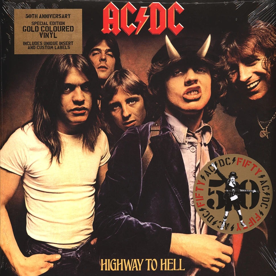 【Columbia】AC/DC: Highway To Hell (50週年金塊色彩膠)-細節圖2