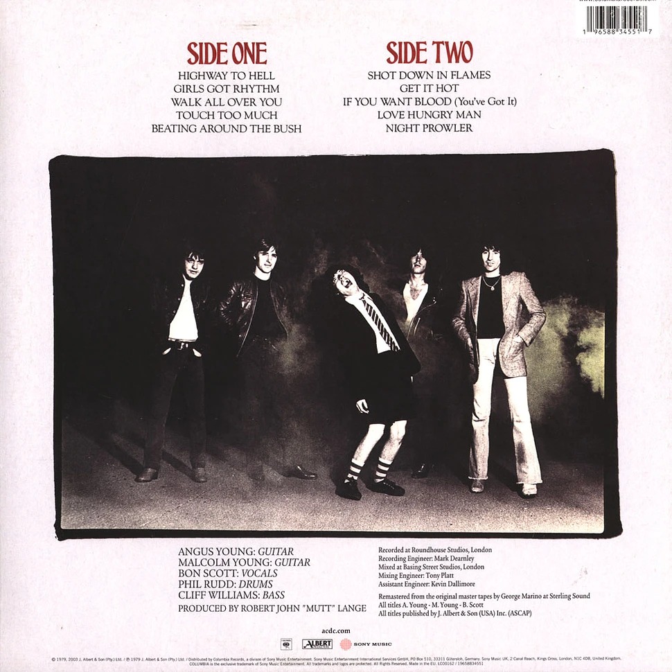 【Columbia】AC/DC: Highway To Hell (50週年金塊色彩膠)-細節圖3