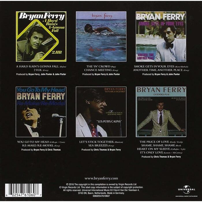 【Universal】Bryan Ferry: The Island Singles(6張7吋黑膠)-細節圖2