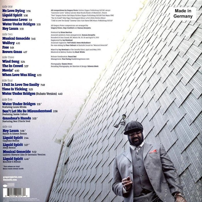 【Blue Note】Gregory Porter:Liquid Spirit (10週年紀念三張黑膠)-細節圖2