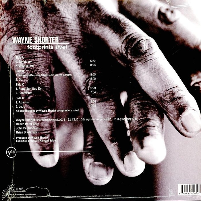 【Verve】Wayne Shorter:Footprints Live! (Verve By Request)2LP-細節圖2