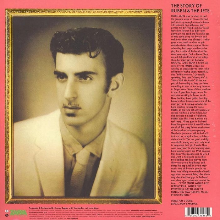 【Zappa】Frank Zappa:Cruising With Ruben & The Jets(黑膠唱片)-細節圖2