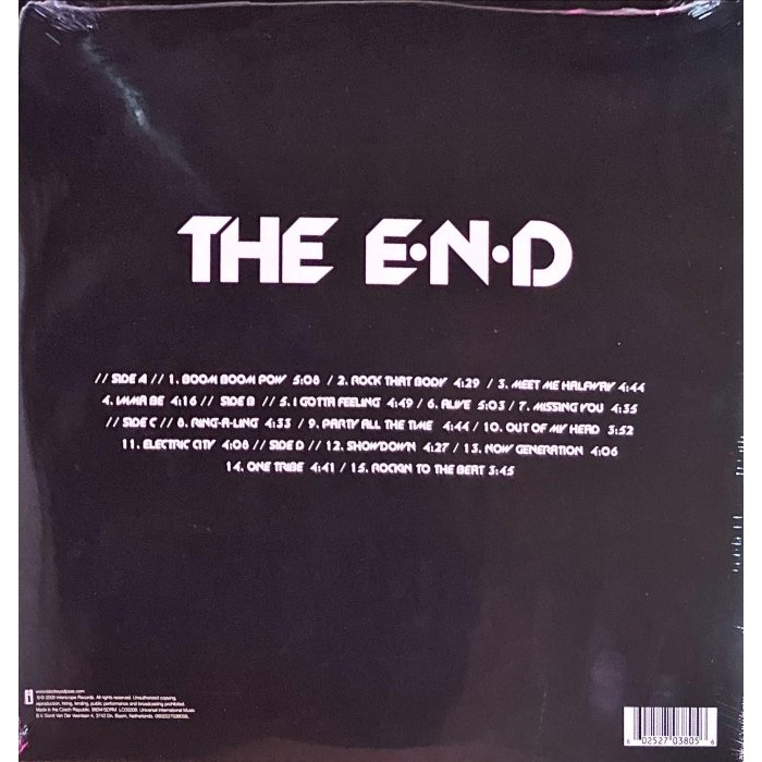 【Interscope】The Black Eyed Peas:The E.N.D.(二張黑膠唱片)-細節圖2