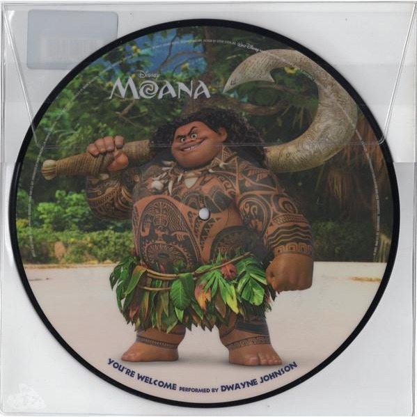 【Walt Disney】How Far I＇ll Go/You＇re Welcome on (10＂圖像彩膠)-細節圖2