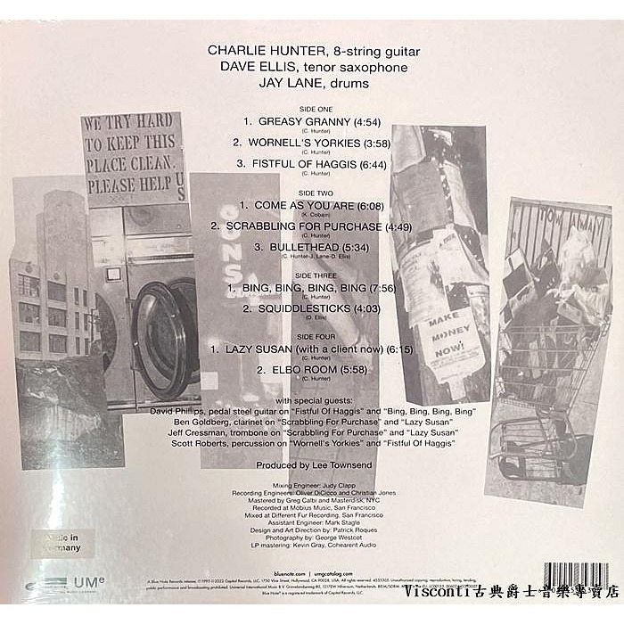 @【Blue Note】Charlie Hunter: Bing, Bing, Bing! (二張黑膠唱片)-細節圖2