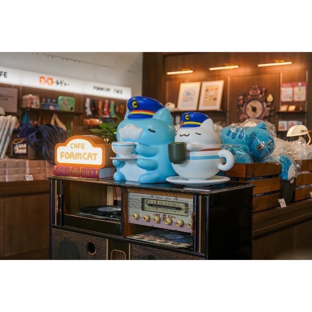 快速出貨🚚 全新限量現貨 台中驛站限定 咖波懶洋洋絨毛娃娃 列車長版 限時優惠-細節圖4