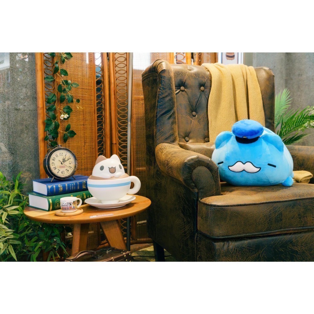 快速出貨🚚 全新限量現貨 台中驛站限定 咖波懶洋洋絨毛娃娃 列車長版 限時優惠-細節圖5