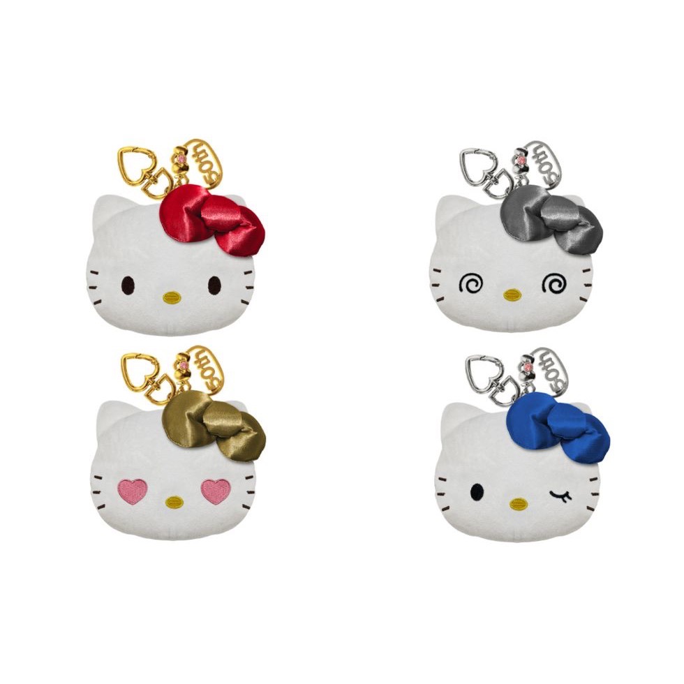 限時出清下殺 全新限量現貨 正版授權 hello kitty 限量3D光柵紀念磁鐵10入組 經典絨毛吊飾零錢包鑰匙圈-細節圖2