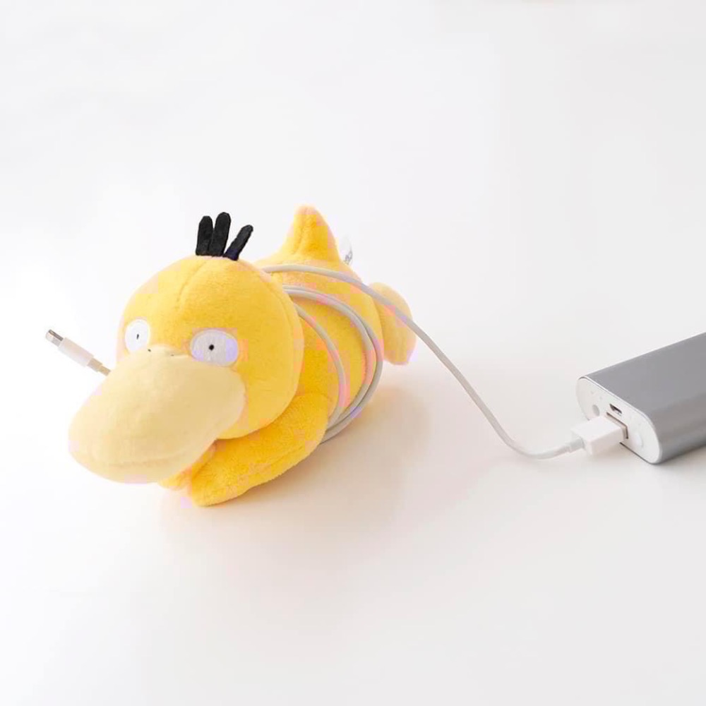 全新限量現貨 7-11 寶可夢集線器 皮丘 可達鴨 小火龍 利歐路 趴姿娃娃-細節圖6