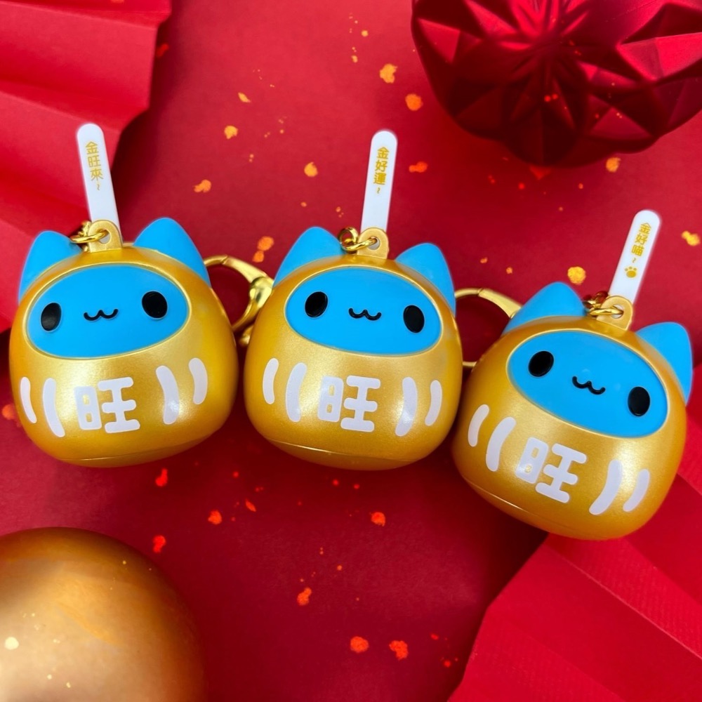 限量現貨 7-11 咖波籤筒吊飾-金達摩-細節圖2