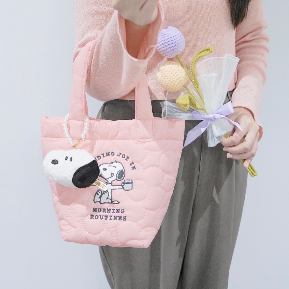 全新限量預購 正版授權 7-11 花花系列雲朵包 歐拉夫 史努比 糊塗塔克 吊飾娃娃-細節圖5