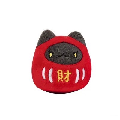 全新限量預購  咖波屋代購  達摩咖波 達摩狗狗 達摩兔兔 達摩黑貓蟲 達摩鳳梨貓蟲 達摩奶泡貓 9公分不倒翁娃娃-細節圖8