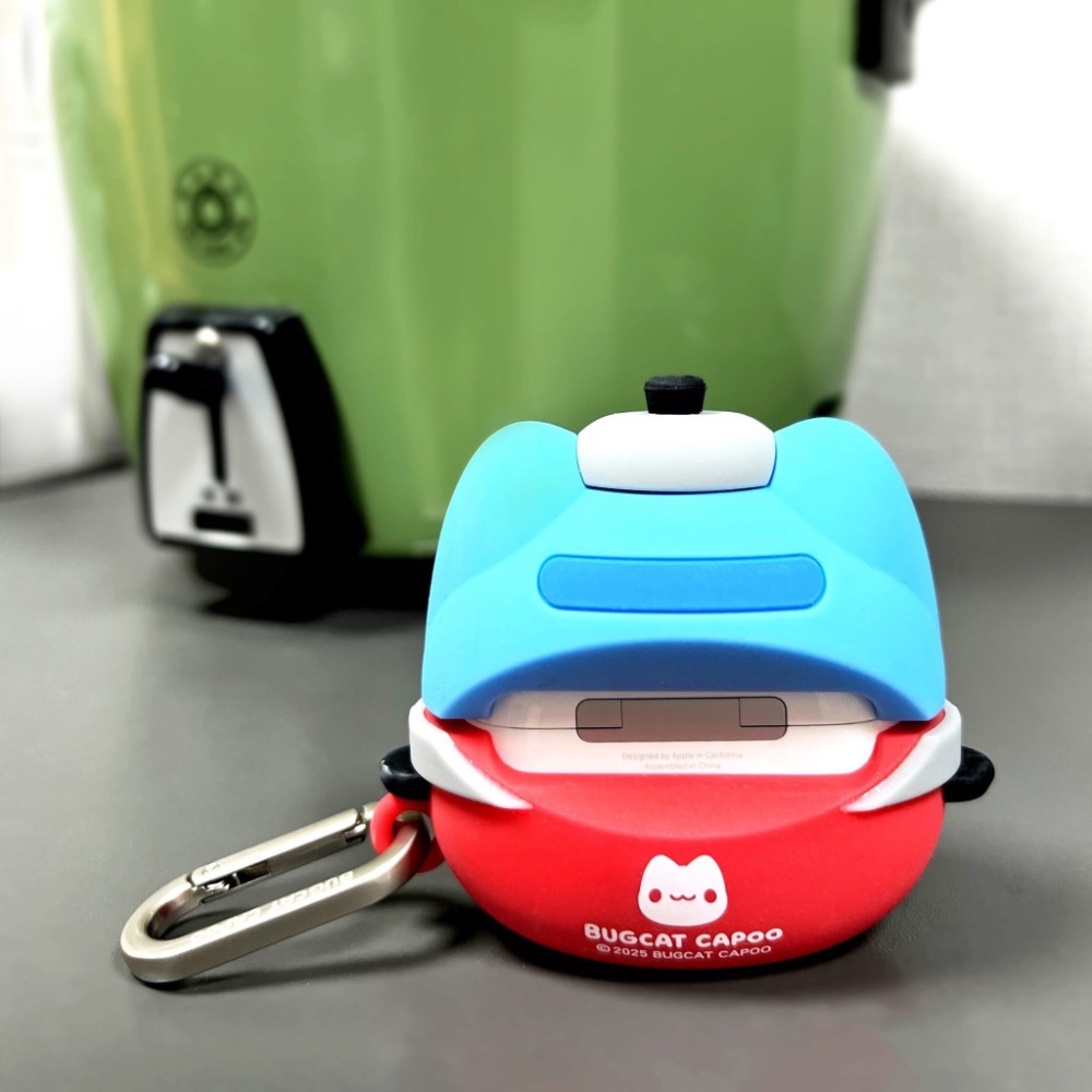 全新限量現貨 正版授權 7-11 711 咖波造型耳機保護套-電鍋 for AirPods Pro 1&2代-細節圖4