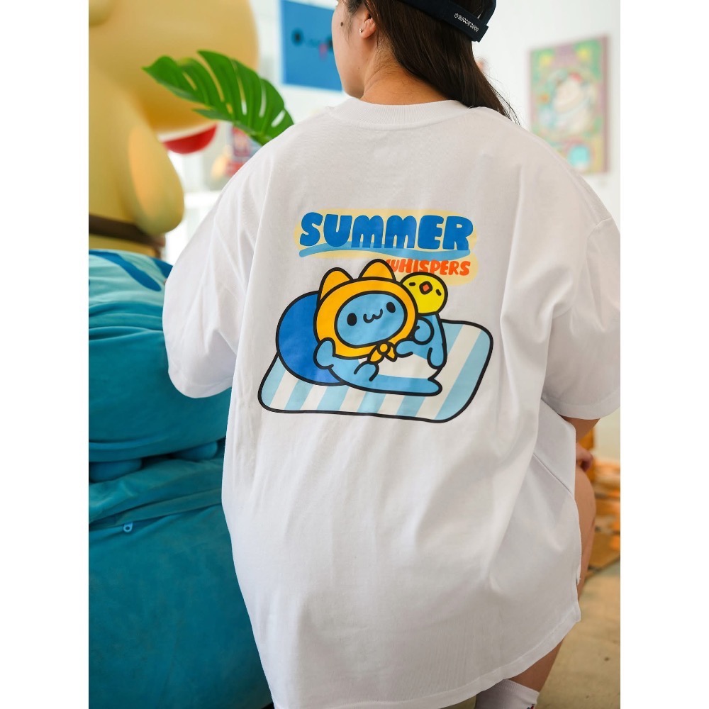 8月新品 卡特島選品店代購 正版授權 寬鬆版型 口袋短袖T恤-細節圖7