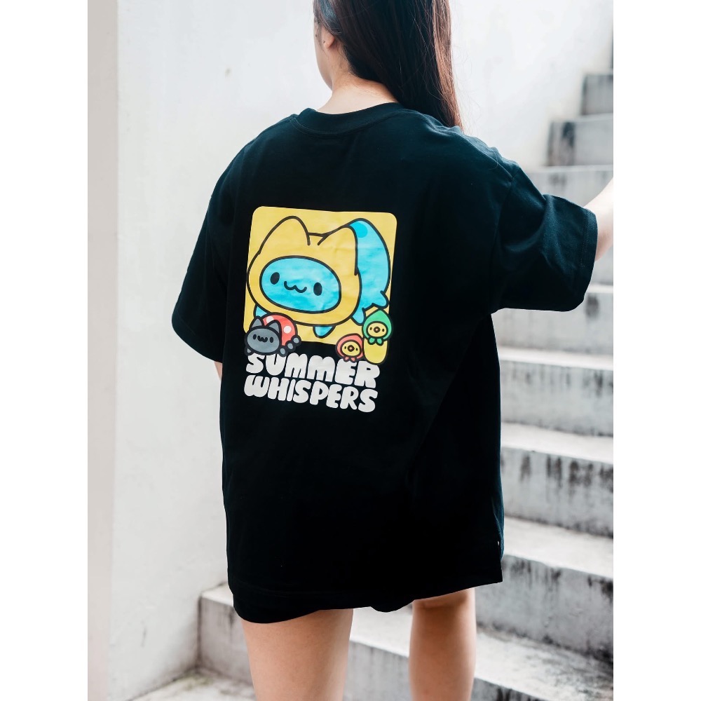 8月新品 卡特島選品店代購 正版授權 寬鬆版型 口袋短袖T恤-規格圖8