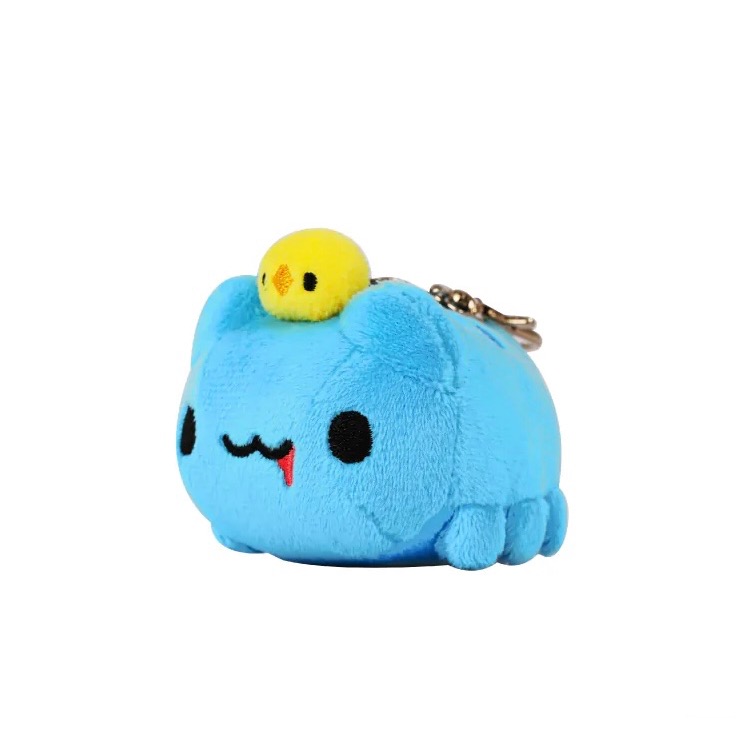 咖波屋限定 全新限量現貨 正版授權 招財咖波8cm絨毛娃娃 頭頂橘子 咖波懶洋洋8cm絨毛娃娃(小雞BB)-細節圖5