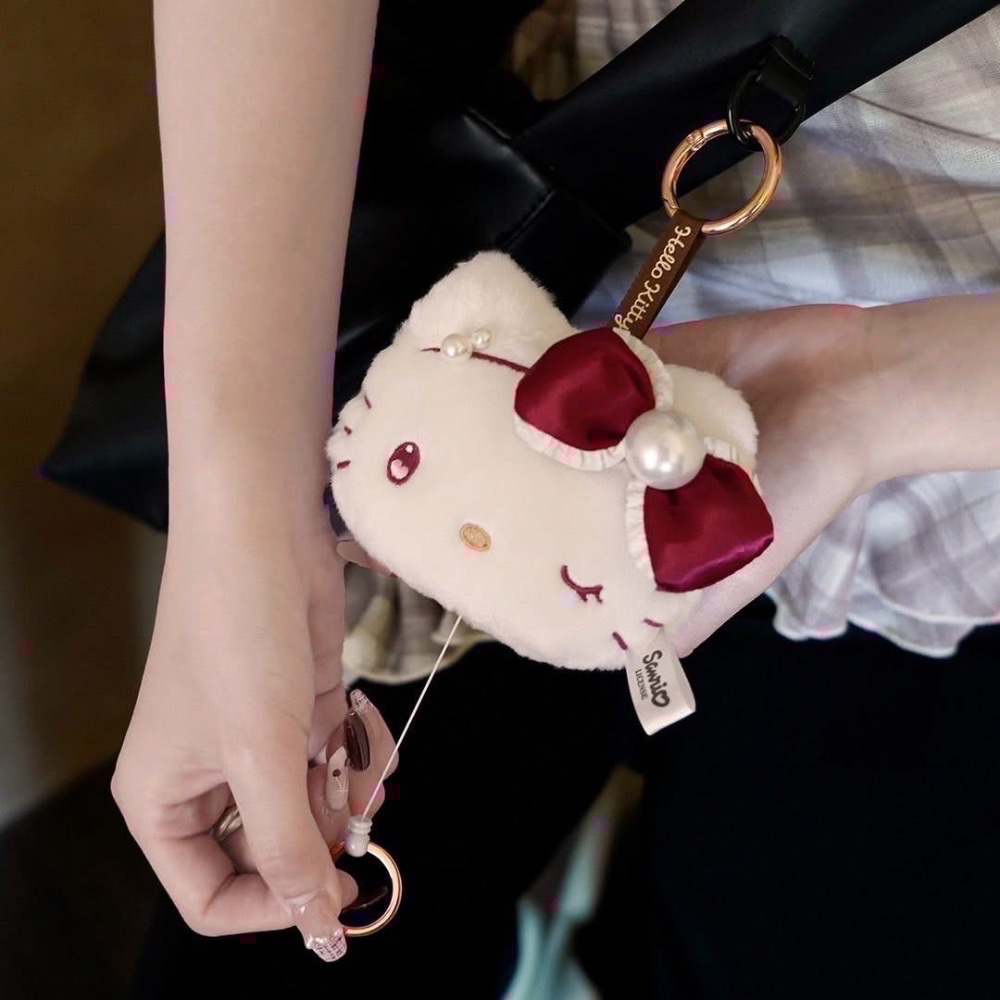 全新限量現貨 正版授權 7-11限定門市販售 三麗鷗巧克力系列 大頭伸縮吊飾 大頭抱枕 玩偶 絨毛娃娃-細節圖3