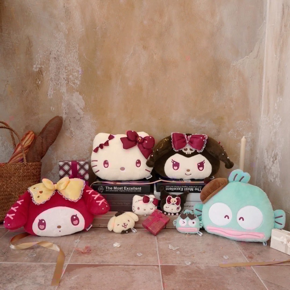 全新限量現貨 正版授權 7-11限定門市販售 三麗鷗巧克力系列 大頭伸縮吊飾 大頭抱枕 玩偶 絨毛娃娃-細節圖7