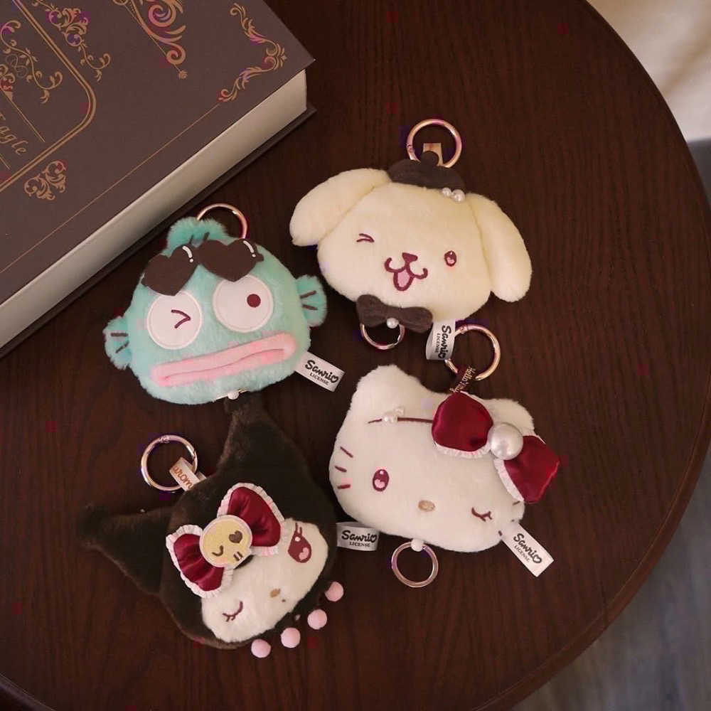 全新限量現貨 正版授權 7-11限定門市販售 三麗鷗巧克力系列 大頭伸縮吊飾 大頭抱枕 玩偶 絨毛娃娃-細節圖4