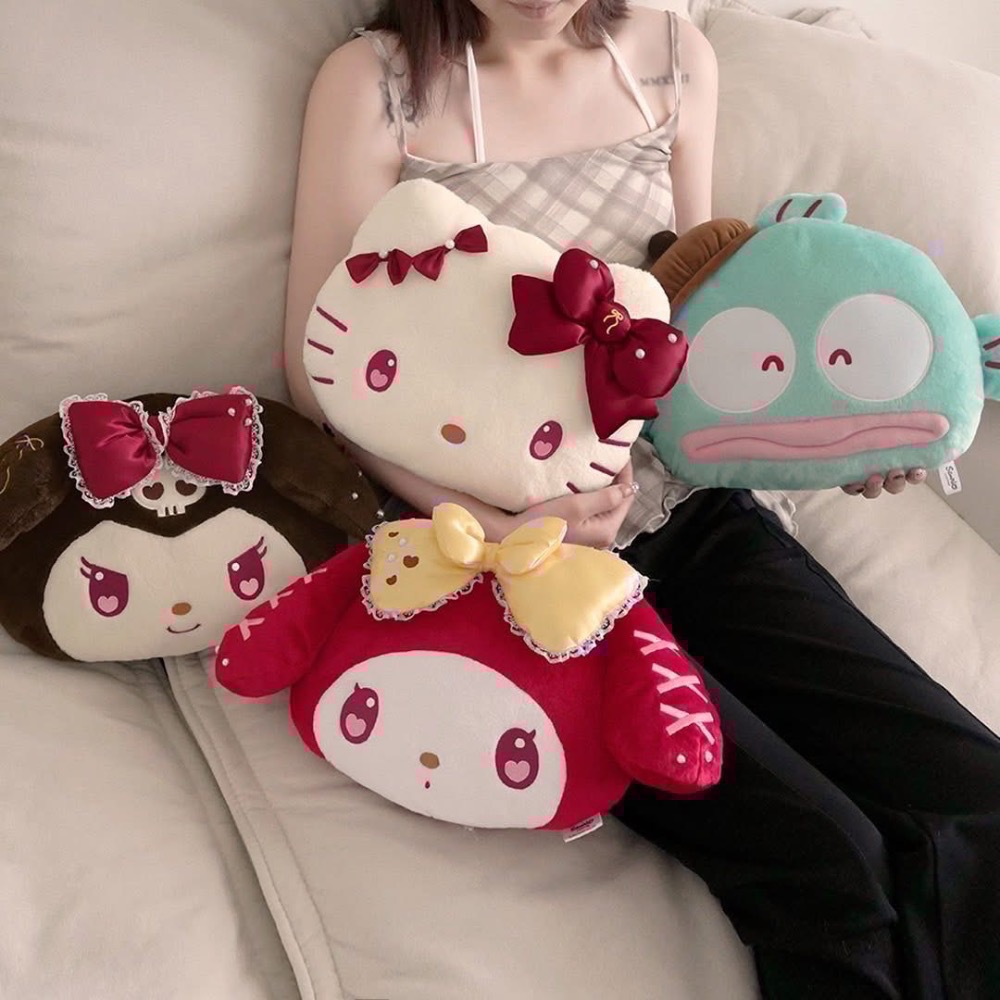 全新限量現貨 正版授權 7-11限定門市販售 三麗鷗巧克力系列 大頭伸縮吊飾 大頭抱枕 玩偶 絨毛娃娃-細節圖8