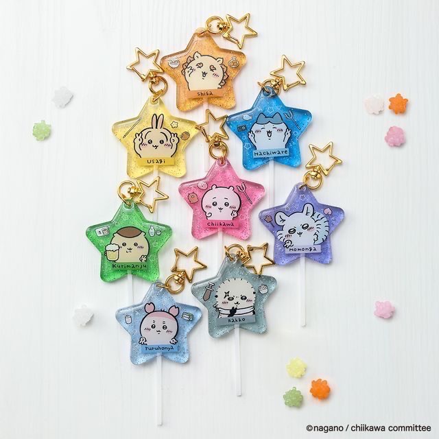 全新限量預購 正版授權 7-11 吉伊卡哇壓克力棒棒糖吊飾 盲抽 隨機款式 共8款 小八 烏薩奇-細節圖4