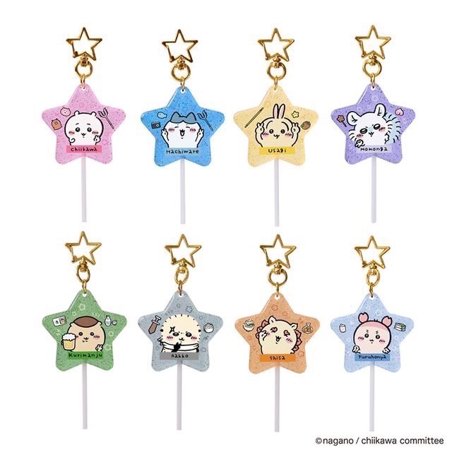 全新限量預購 正版授權 7-11 吉伊卡哇壓克力棒棒糖吊飾 盲抽 隨機款式 共8款 小八 烏薩奇-細節圖7