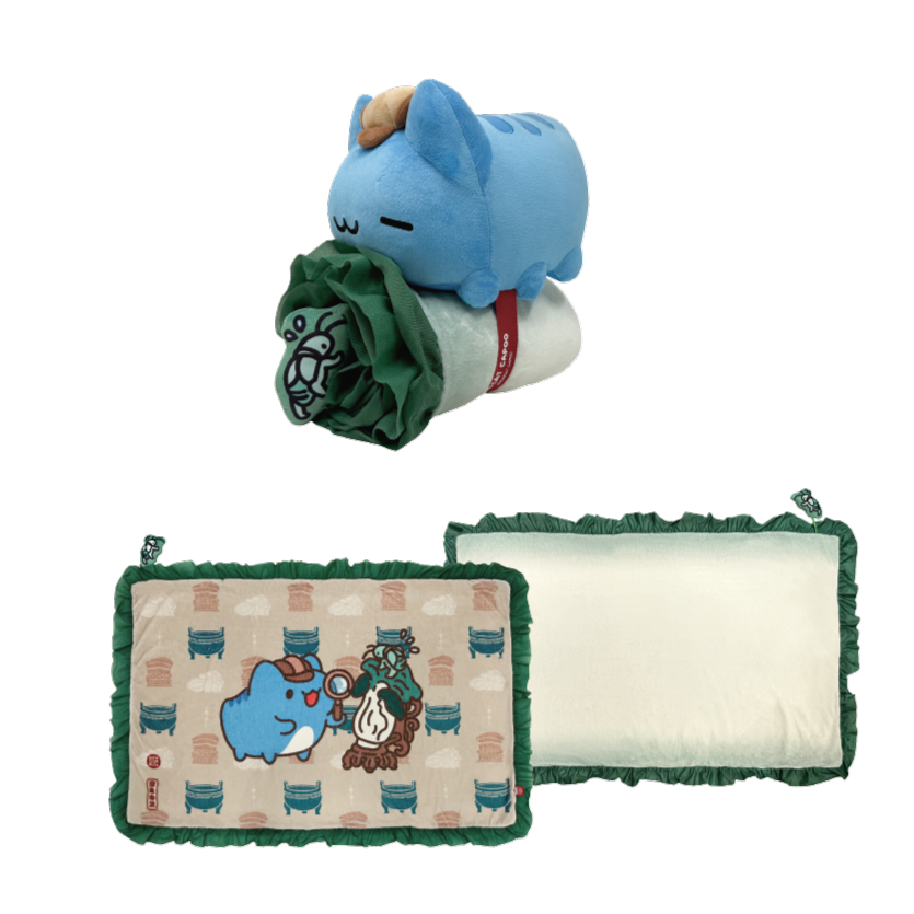 全新限量現貨 正版授權 7-11 貓貓蟲咖波 x 故宮博物院100週年-細節圖5