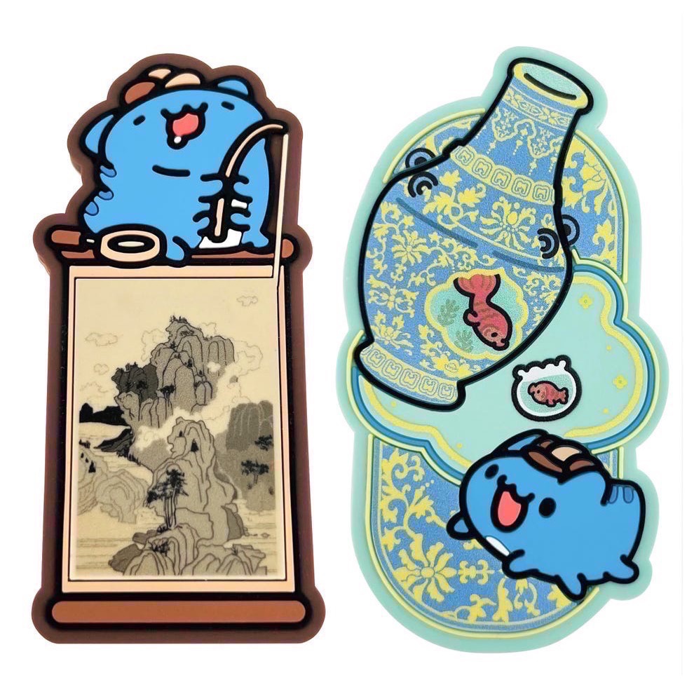 全新限量現貨 正版授權 7-11 貓貓蟲咖波 x 故宮博物院100週年-細節圖9