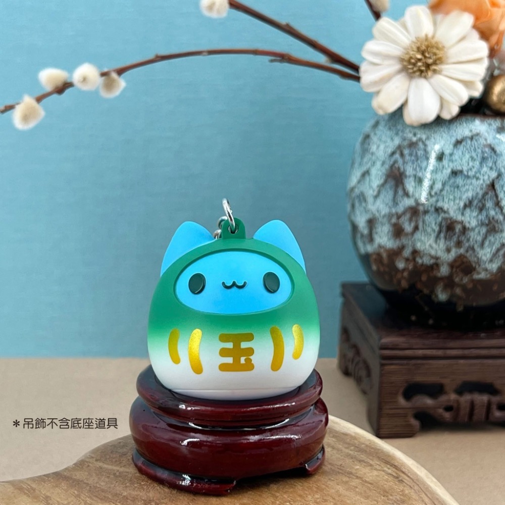 全新限量現貨 貓貓蟲咖波 故宮100周年 聯名精品小物 造型手機座 造型氣氛燈 達摩吊飾 附贈展示架-細節圖5