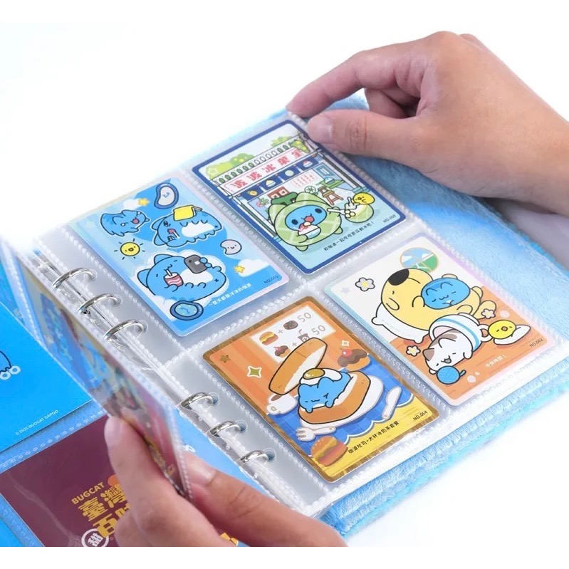 全新限量現貨 咖波屋限定 經典咖波毛茸茸卡牌收藏冊 咖波收藏冊 卡牌收藏冊-細節圖3