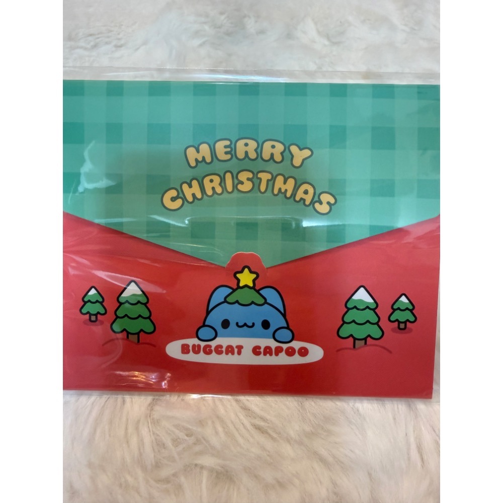 ❄️粉絲專屬❄全新限量現貨 咖波屋 奶泡貓 臺中驛 民權店 2025聖誕咖波徽章 2025聖誕折疊卡片 鐵盒吊飾附胸針-細節圖6