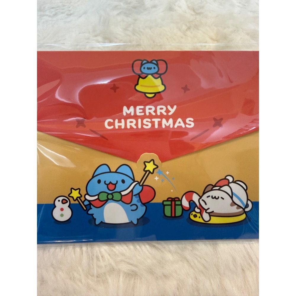 ❄️粉絲專屬❄全新限量現貨 咖波屋 奶泡貓 臺中驛 民權店 2025聖誕咖波徽章 2025聖誕折疊卡片 鐵盒吊飾附胸針-規格圖8