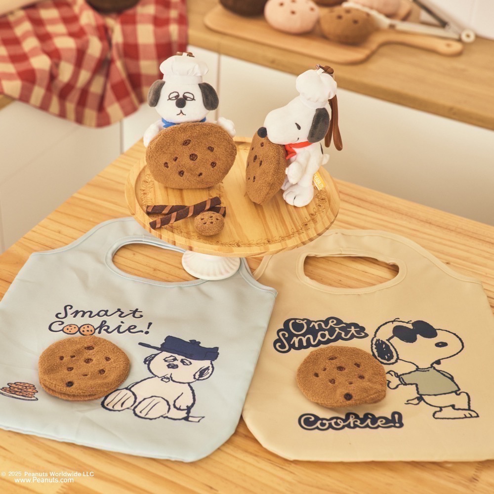 1/2到貨 全新限量 正版授權 7-11 奶油烘焙坊 史努比 歐拉夫 史努比麵包造型 史努比餅乾袋造型抱枕 飲料杯套-細節圖6