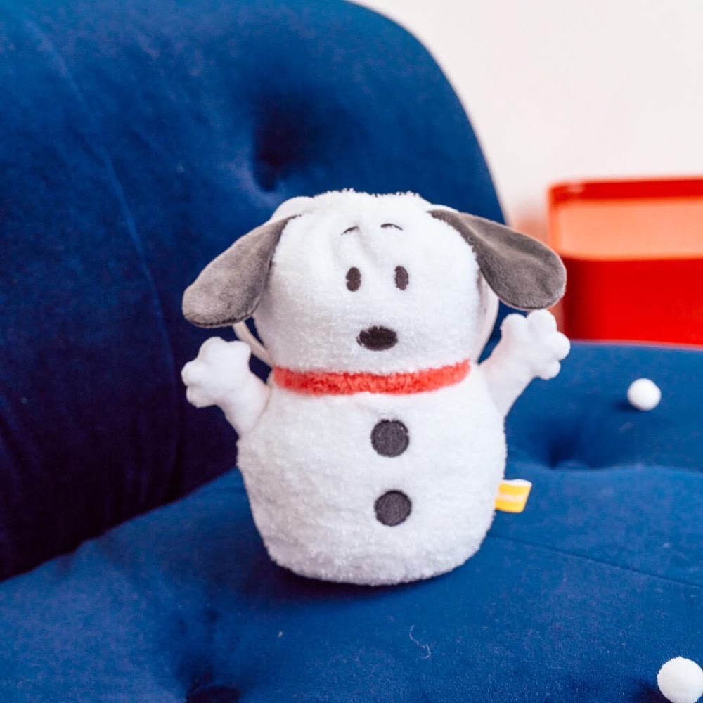 全新限量預購 正版授權 7-11 史努比 歐拉夫 雪人束口袋 雪人玩偶-細節圖4