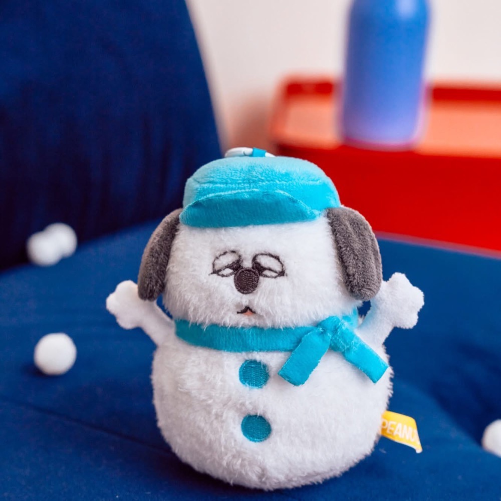 全新限量預購 正版授權 7-11 史努比 歐拉夫 雪人束口袋 雪人玩偶-細節圖7