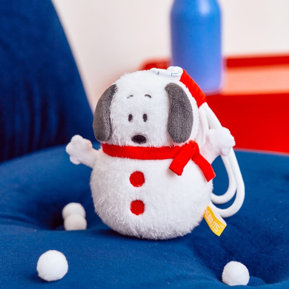 全新限量預購 正版授權 7-11 史努比 歐拉夫 雪人束口袋 雪人玩偶-細節圖8