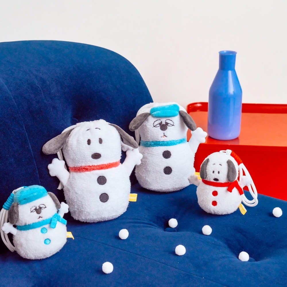 全新限量預購 正版授權 7-11 史努比 歐拉夫 雪人束口袋 雪人玩偶-細節圖9