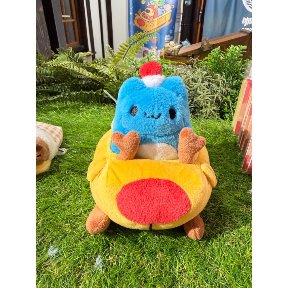 全新限量現貨+預購 正版授權 咖波屋 12月卡特島新品 聖誕咖波&狗狗雪橇絨毛娃娃組合-細節圖7