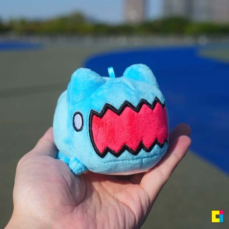 🏆路跑限定 咖波快閃店 Capoo Run 奇怪咖波大暴走 迷你圆圆咖波懶洋洋絨毛娃娃 便便咖波 咖波抱愛心 獎牌咖波-細節圖6