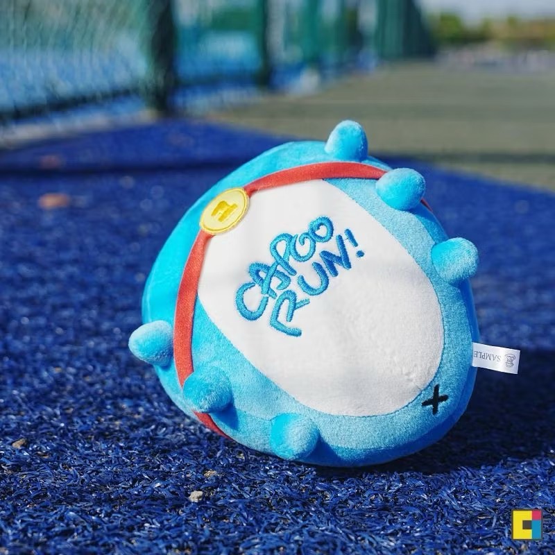 🏆路跑限定 咖波快閃店 Capoo Run 奇怪咖波大暴走 迷你圆圆咖波懶洋洋絨毛娃娃 便便咖波 咖波抱愛心 獎牌咖波-細節圖8