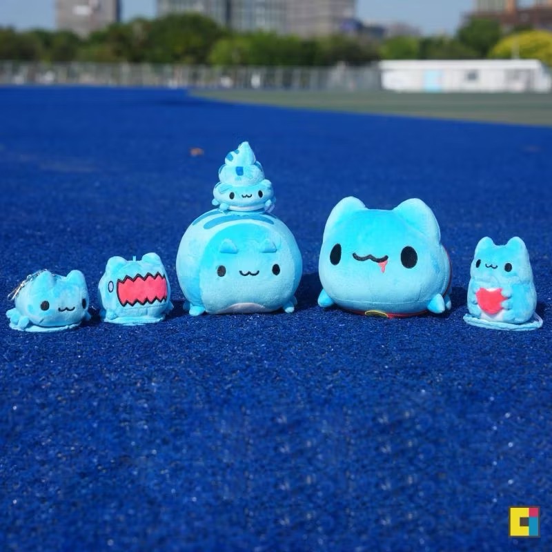 🏆路跑限定 咖波快閃店 Capoo Run 奇怪咖波大暴走 迷你圆圆咖波懶洋洋絨毛娃娃 便便咖波 咖波抱愛心 獎牌咖波-細節圖9