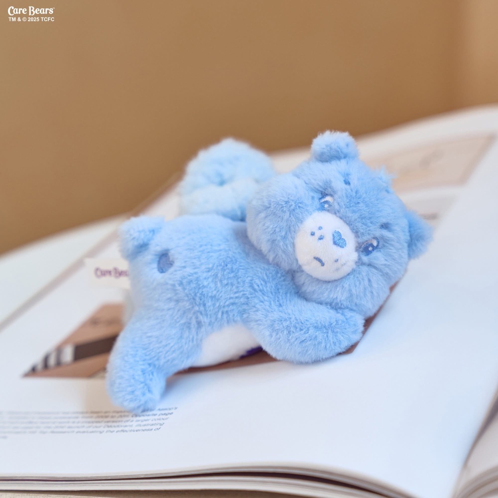 全新限量預購 正版授權 7-11 Care Bears 雪柔絨鯊魚夾 可愛髮夾 冬季限定 毛絨絨 髮飾 療癒系 萌系女孩-細節圖8